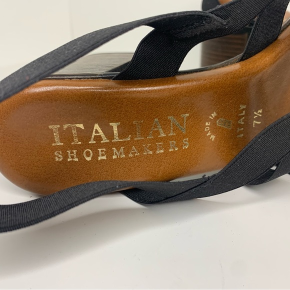 Italian Shoemaker block heel size 7.5 - Picture 4 of 5
